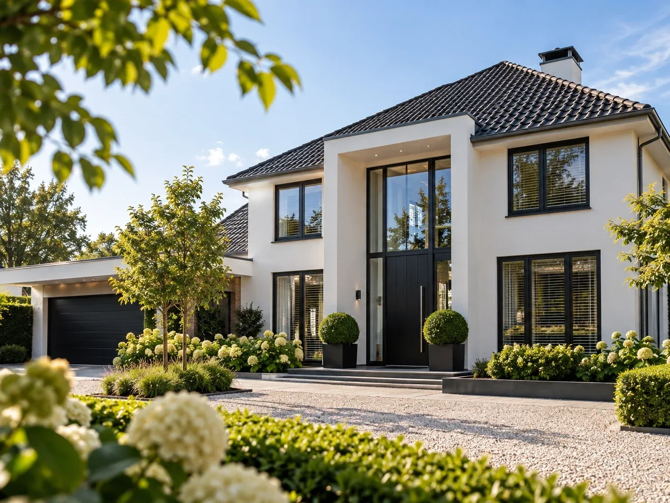 Voordeur van een woning die wij voor een klant aankochten